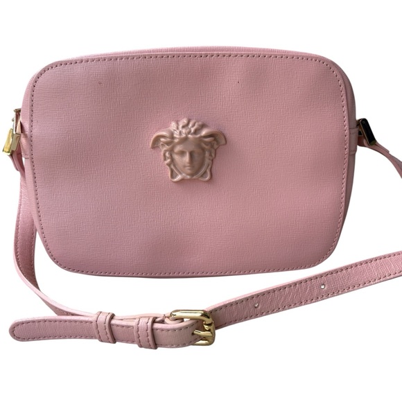 Versace Handbags - ❌ SOLD DO NOT BUY! Versace Pink Medusa Crossbody Bag